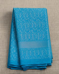Sky Whisper Saree - Flat lay detail - Urbanstyra