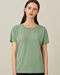Sage Soul Tee - Front view on model - Urbanstyra