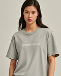 Cloud Nine Tee - Front view on model - Urbanstyra
